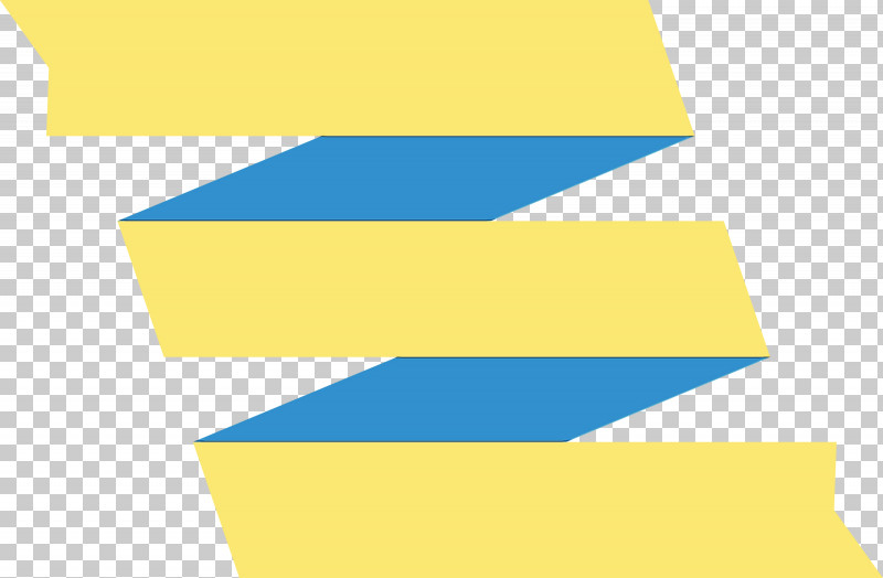 Yellow Blue Line Font PNG, Clipart, Blue, Line, Multiple Ribbon, Paint, Ribbon Free PNG Download