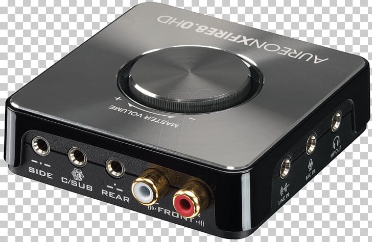 Sound Cards & Audio Adapters TERRATEC Aureon XFire 8.0 HD Sound Card PNG, Clipart, Audio, Computer Hardware, Electronic Device, Electronics, Electronics Accessory Free PNG Download