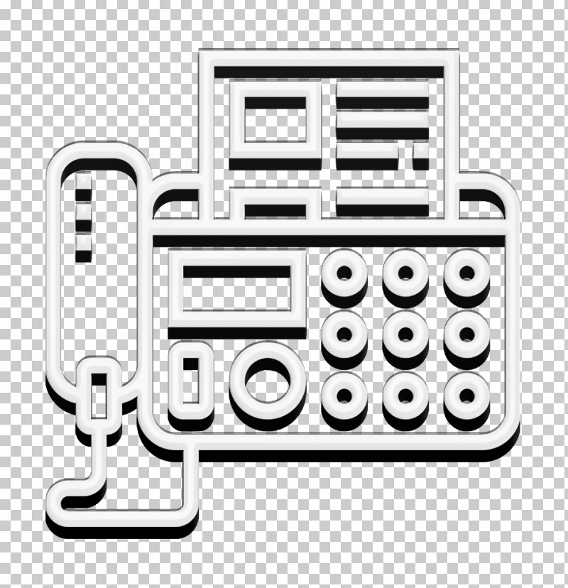 Fax Icon Business Essential Icon PNG, Clipart, Business Essential Icon, Coloring Book, Fax Icon, Line Art Free PNG Download