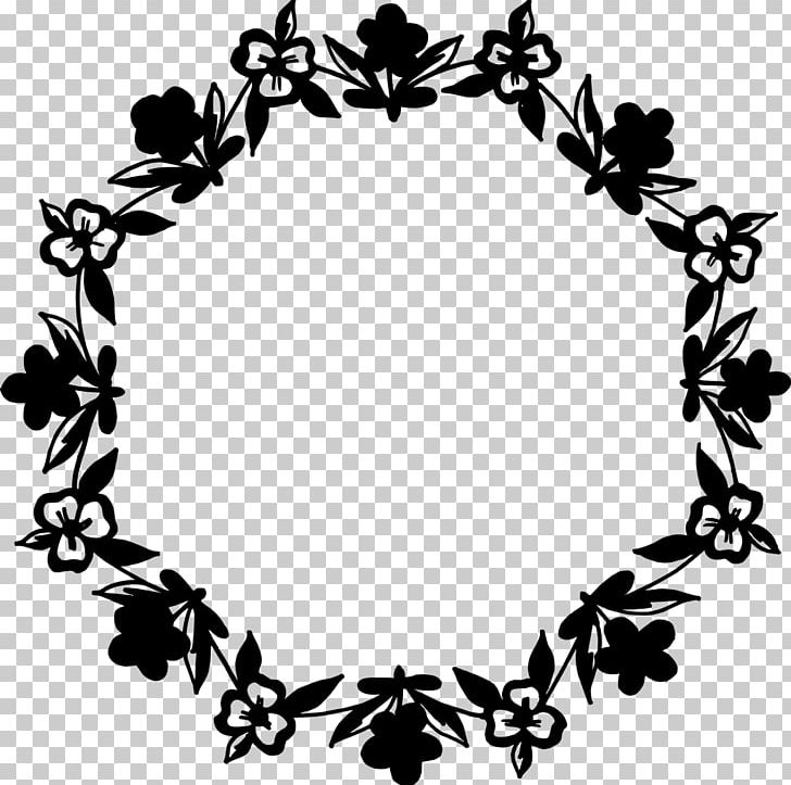 Flower Circle PNG, Clipart, Bakelite, Black And White, Branch, Circle, Clip Art Free PNG Download
