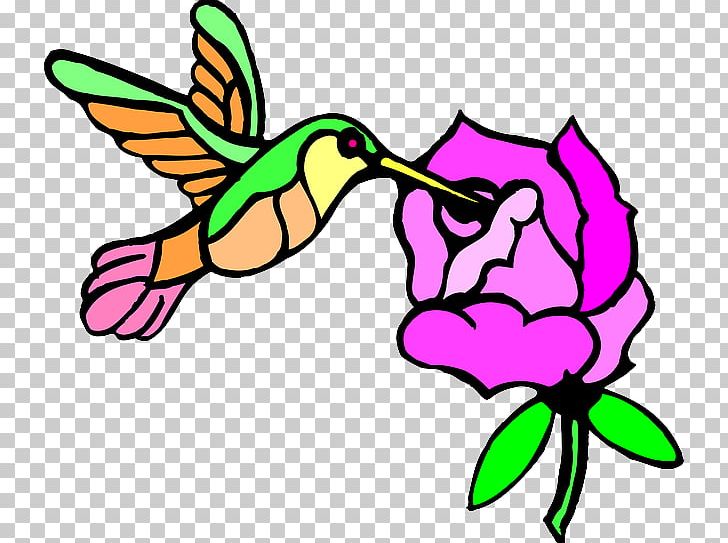 Hummingbird Open Flower PNG, Clipart, Art, Artwork, Beak, Bird, Computer Icons Free PNG Download