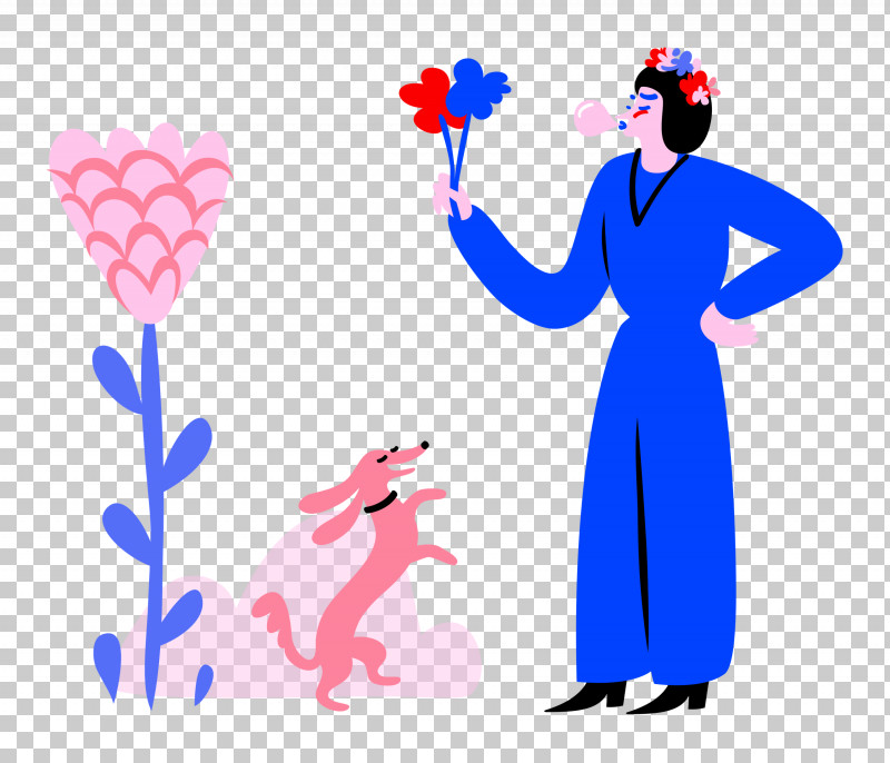 Park Pet Lady PNG, Clipart, Abstract Art, Cartoon, Cobalt Blue, Dog, Lady Free PNG Download