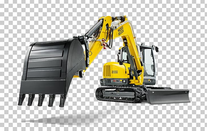 Bulldozer Excavator Wacker Neuson Heavy Machinery PNG, Clipart, Architectural Engineering, Bulldozer, Compact Excavator, Construction Equipment, Continuous Track Free PNG Download