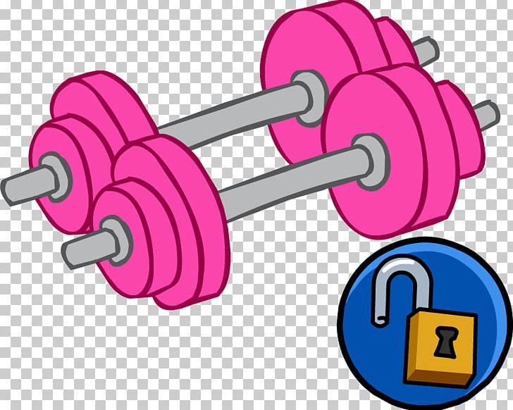 Club Penguin Dumbbell Weight Training PNG, Clipart, Animals, Area, Barbell, Circle, Clip Art Free PNG Download
