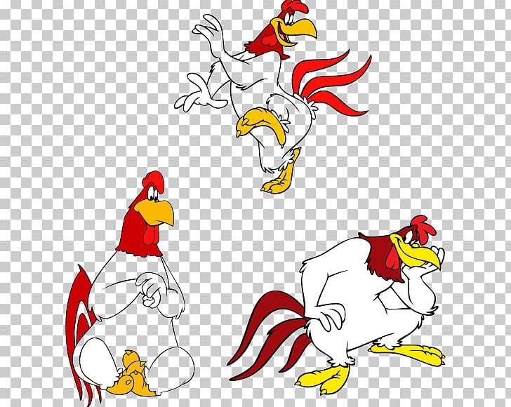 Foghorn Leghorn Leghorn Chicken Yosemite Sam Looney Tunes Cartoon PNG, Clipart, Animal Figure, Area, Art, Artwork, Beak Free PNG Download