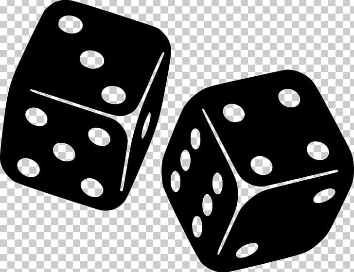 Dice Gambling Risk Black & White Computer Icons PNG, Clipart, Bet, Black And White, Blackjack, Black White, Body Jewelry Free PNG Download