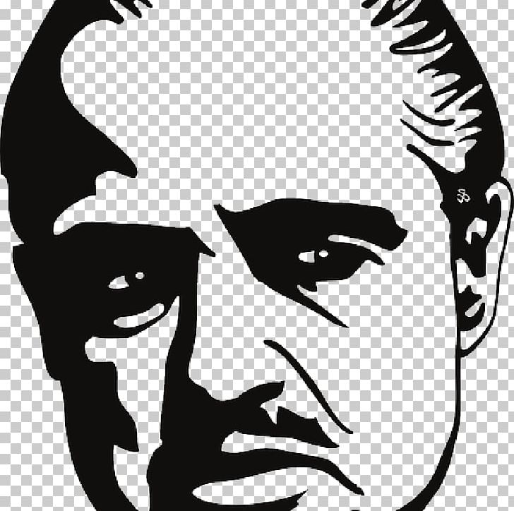Marlon Brando Vito Corleone Johnny Fontane The Godfather Michael Corleone PNG, Clipart, Al Pacino, Art, Artwork, Black, Black And White Free PNG Download