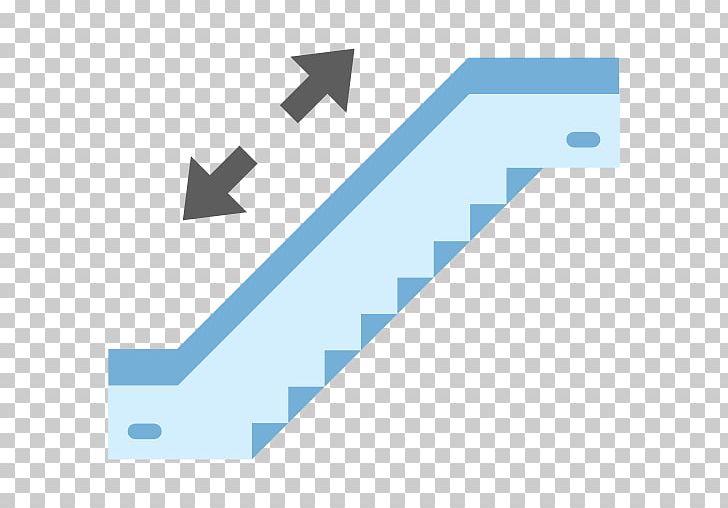 Escalator Stairs Computer Icons Logo Sign PNG, Clipart, Accident, Angle, Area, Arrow, Blue Free PNG Download