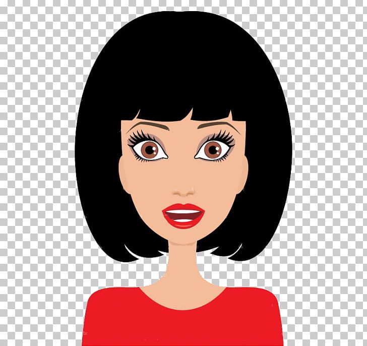 Woman PNG, Clipart, Black Hair, Cartoon, Encapsulated Postscript, Eye, Face Free PNG Download