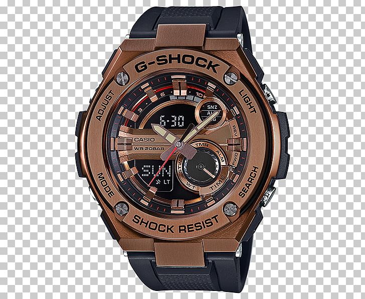 Shock-resistant Watch G-Shock Casio Water Resistant Mark PNG, Clipart, Accessories, Brand, Brown, Casio, Chronograph Free PNG Download