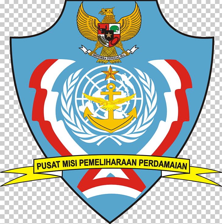 Indonesian National Defence Forces Peacekeeping Center Indonesian National Armed Forces Logo Garuda Contingent PNG, Clipart, Area, Artwork, Brigadier General, Crest, Emblem Free PNG Download