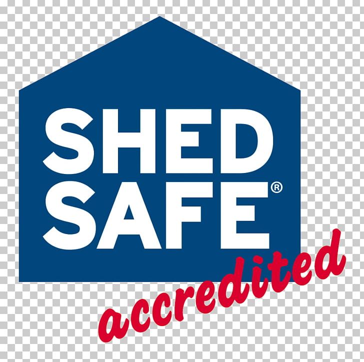 Sheds & Garages Roof Logo PNG, Clipart, Area, Blue, Brand, Door, Garage Free PNG Download