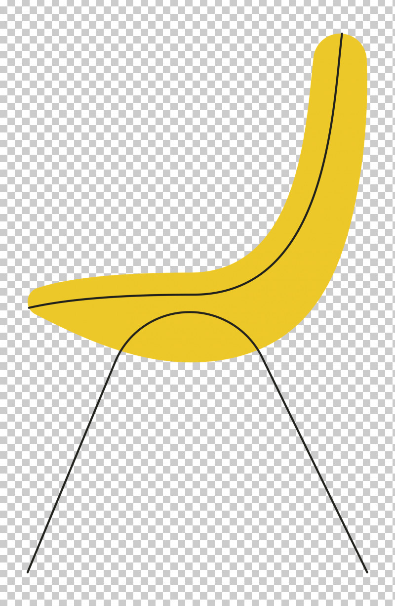 Yellow Line Chair Plant Geometry PNG, Clipart, Biology, Cartoon, Chair, Clipart, Geometry Free PNG Download