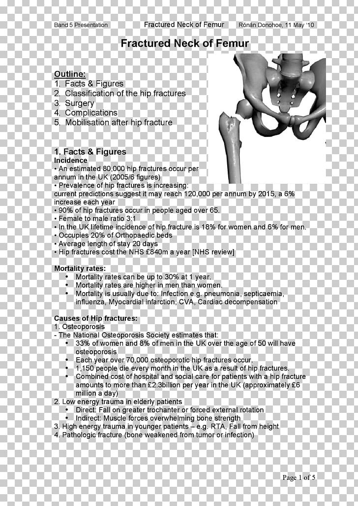 Document Femoral Neck Joint PNG, Clipart, Angle, Area, Art, Black And White, Bone Fracture Free PNG Download