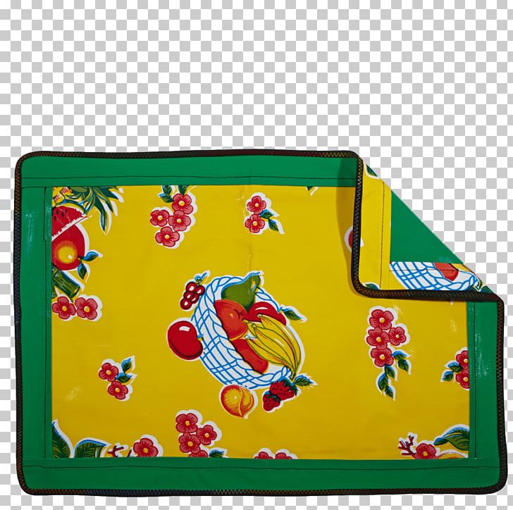 Textile Place Mats Oilcloth Rectangle Yellow PNG, Clipart, Apron, Area, Bag, Chicken, Green Free PNG Download