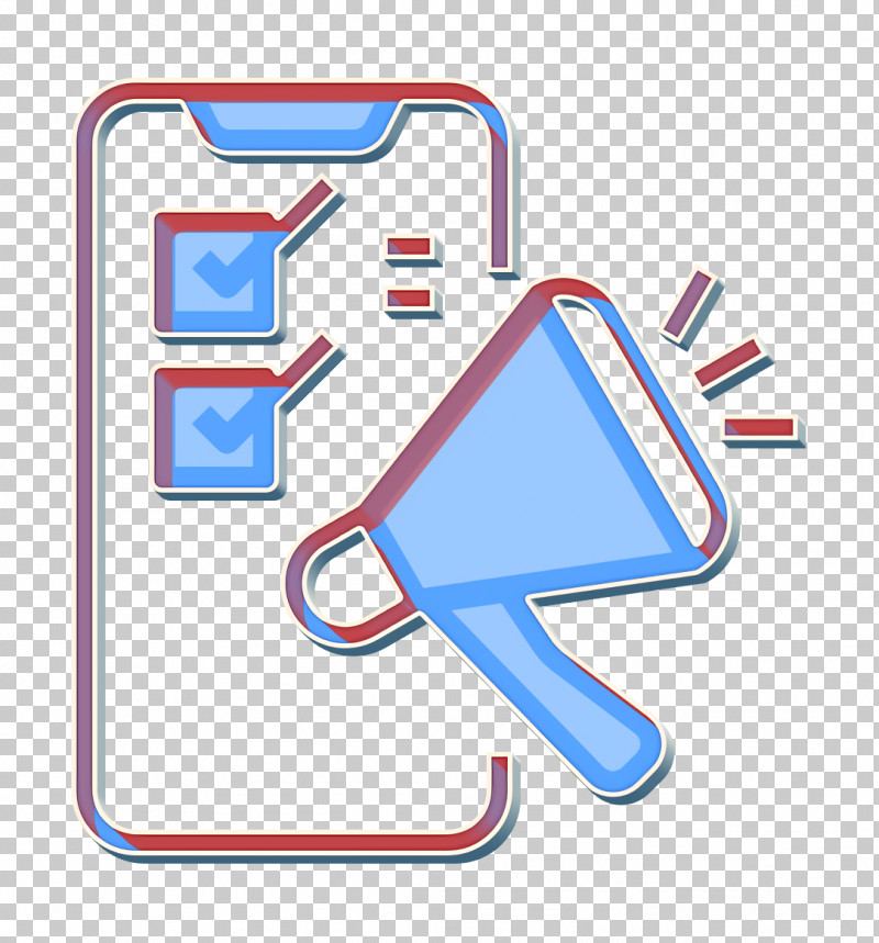 Advertising Icon App Icon Megaphone Icon PNG, Clipart, Advertising Icon, App Icon, Electric Blue, Line, Megaphone Icon Free PNG Download