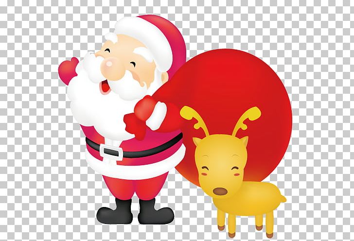 Rudolph Santa Claus Reindeer Christmas PNG, Clipart, Cartoon, Christmas, Christmas Card, Christmas Decoration, Christmas Frame Free PNG Download