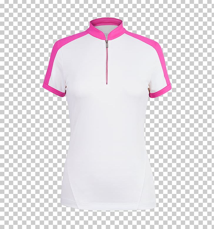 T-shirt Tennis Polo Neck Sleeve Collar PNG, Clipart, Active Shirt, Clothing, Collar, Jersey, Magenta Free PNG Download
