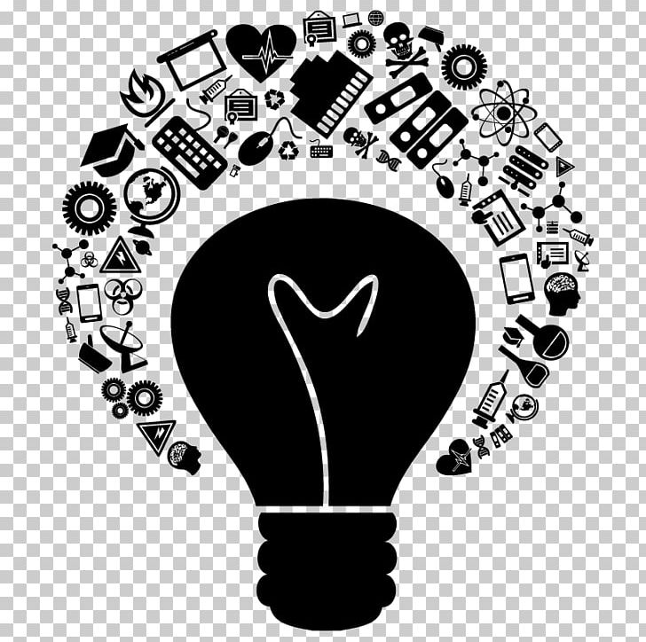 Foco Idea Incandescent Light Bulb Sticker PNG, Clipart, Animaatio, Behavior, Black, Black And White, Brand Free PNG Download