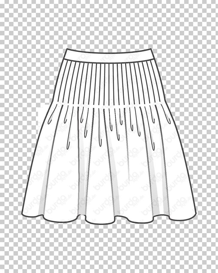 Skirt Burda Style Fashion Kellerfalte Pattern PNG, Clipart, Black, Black And White, Burda Style, Clothing, Color Free PNG Download