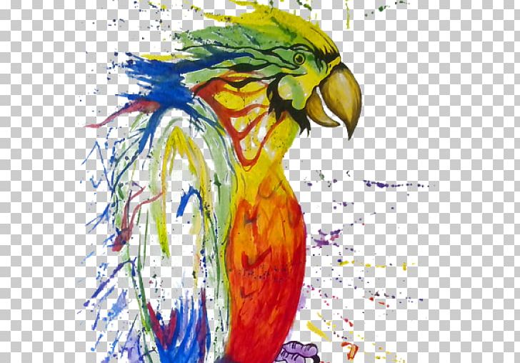 Watercolor Painting Macaw Parrot Paper PNG, Clipart, Acrylic Paint, Apk, Art, Artwork, Beak Free PNG Download