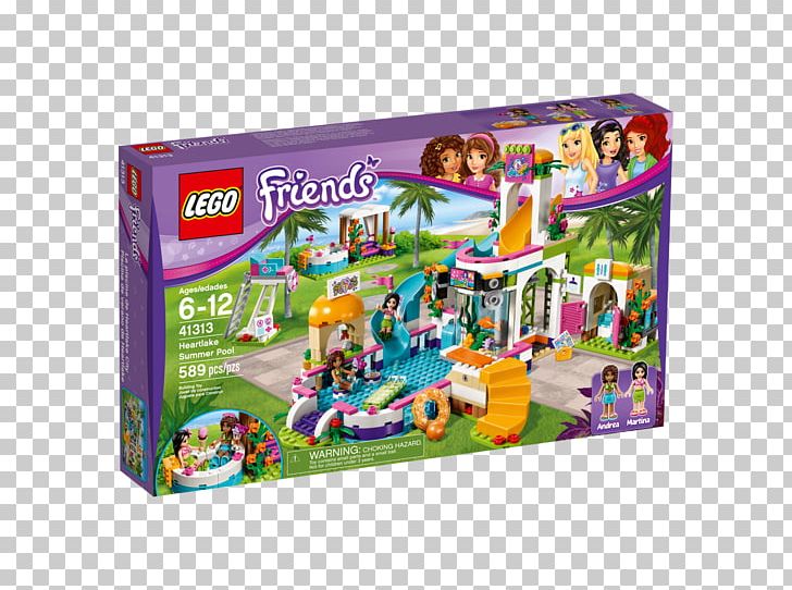 LEGO 41313 Friends Heartlake Summer Pool Amazon.com LEGO Friends Toy PNG, Clipart,  Free PNG Download