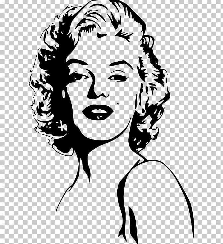 White Dress Of Marilyn Monroe Drawing PNG, Clipart, Art, Artist, Black, Cartoon, Face Free PNG Download