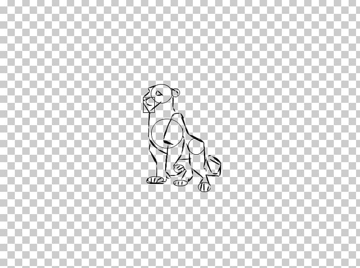 Dog Breed Cat Line Art Sketch PNG, Clipart, Angle, Area, Arm, Basic Shape, Big Cats Free PNG Download
