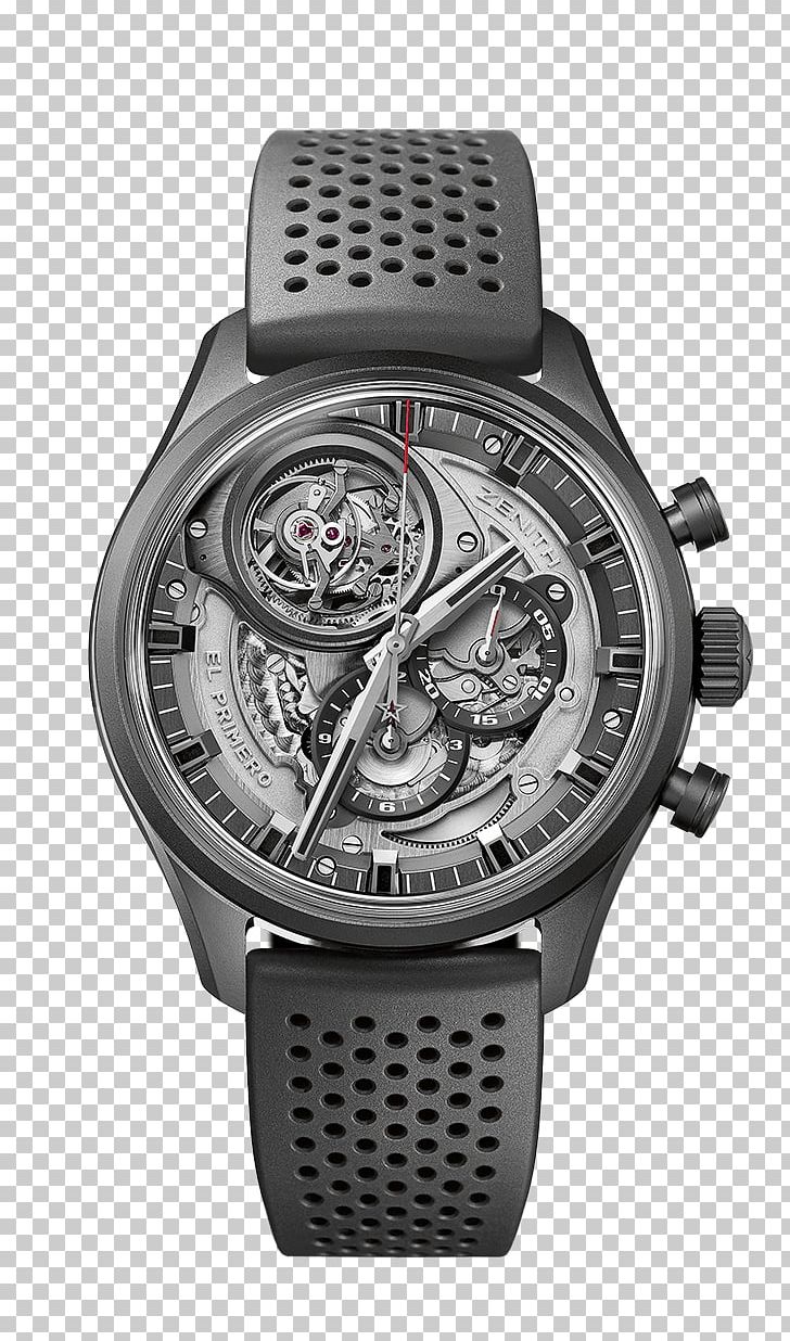 Zenith Watch Clock Tourbillon Chronograph PNG, Clipart, Accessories, Automatic Watch, Chronograph, Clock, Invicta Watch Group Free PNG Download