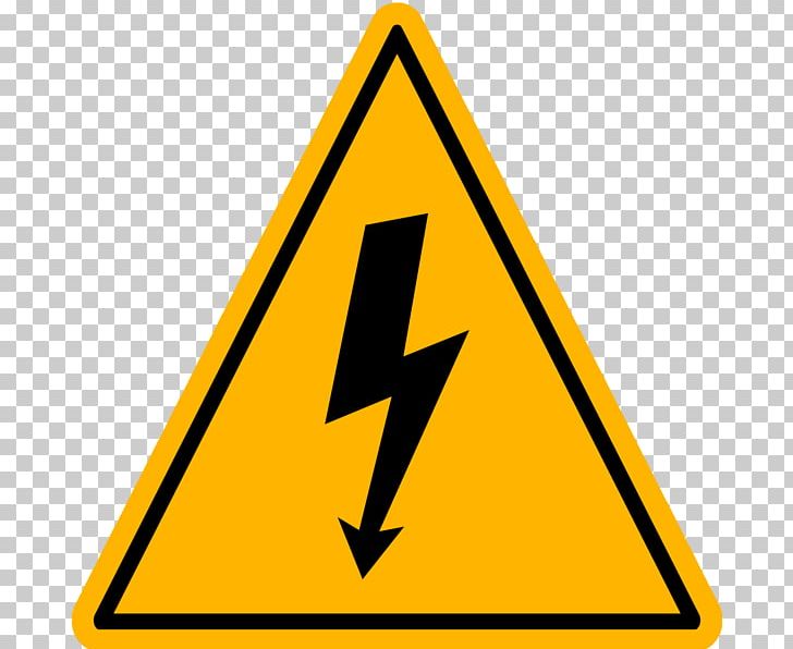 High Voltage Safety Electricity Hazard Sign PNG, Clipart, Angle, Area