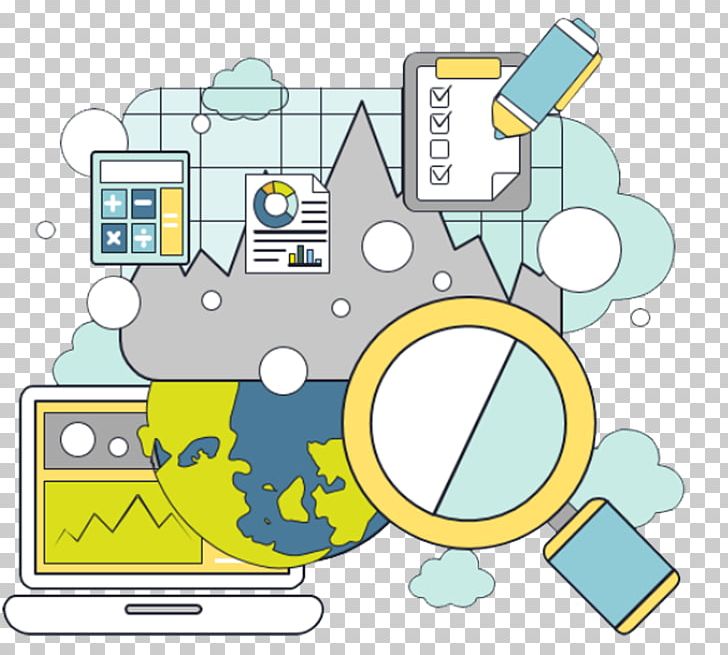 Magnifying Glass Data Illustration PNG, Clipart, Area, Big Data, Broken Glass, Business, Cartoon Free PNG Download