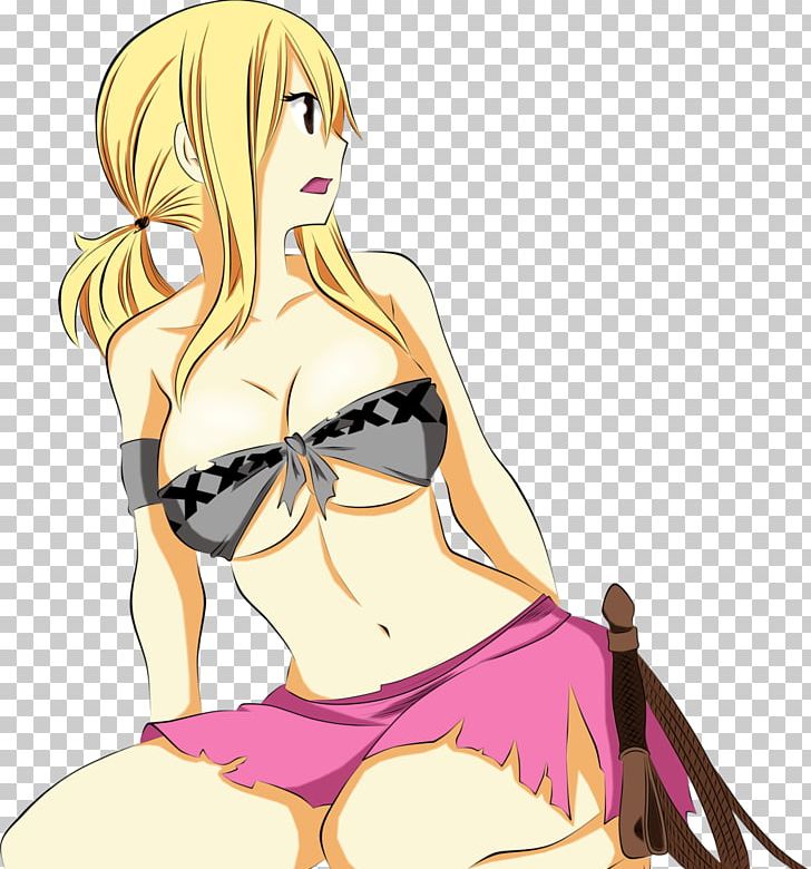 Natsu Dragneel Erza Scarlet Lucy Heartfilia Anime Manga PNG, Clipart, Arm, Artwork, Brassiere, Brown Hair, Cartoon Free PNG Download