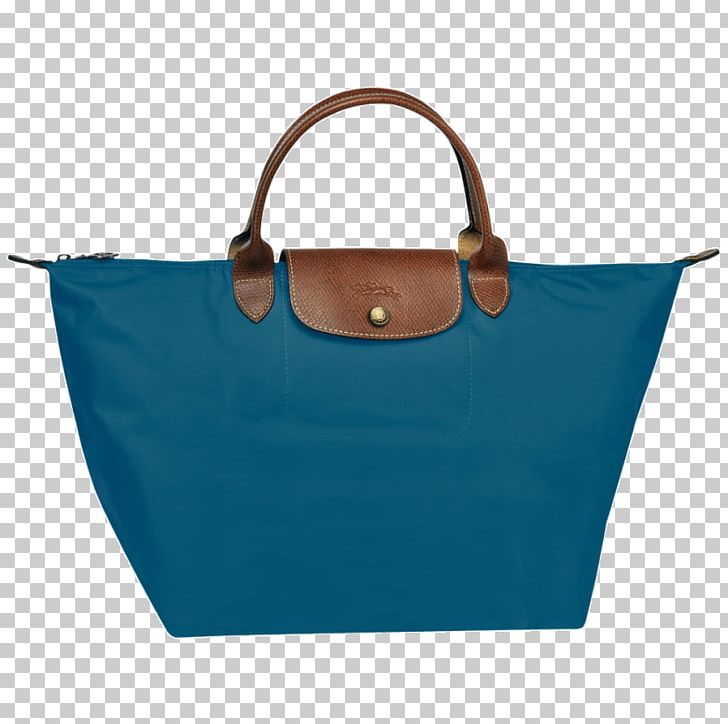 Longchamp Pliage Handbag Tote Bag PNG, Clipart, Accessories, Aqua, Azure, Bag, Blue Free PNG Download
