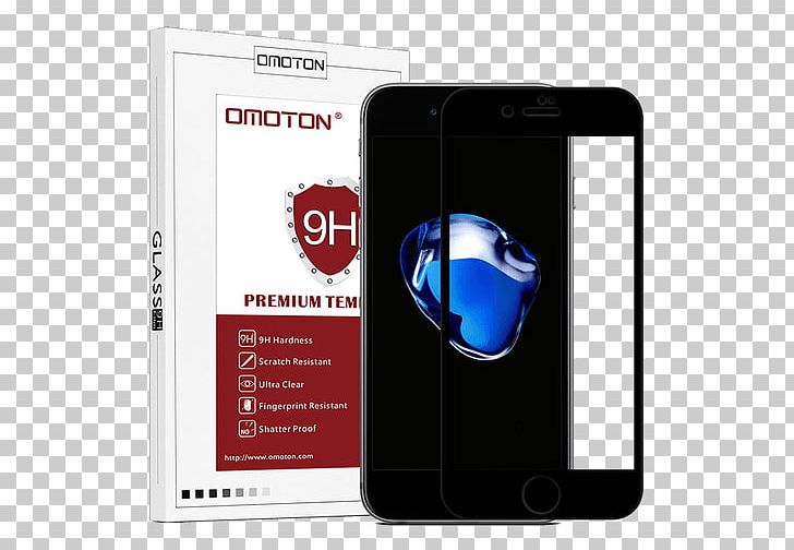 Smartphone Apple IPhone 7 Plus Screen Protectors Tempered Glass PNG, Clipart, Apple Iphone 7 Plus, Electronic Device, Electronics, Gadget, Glass Free PNG Download