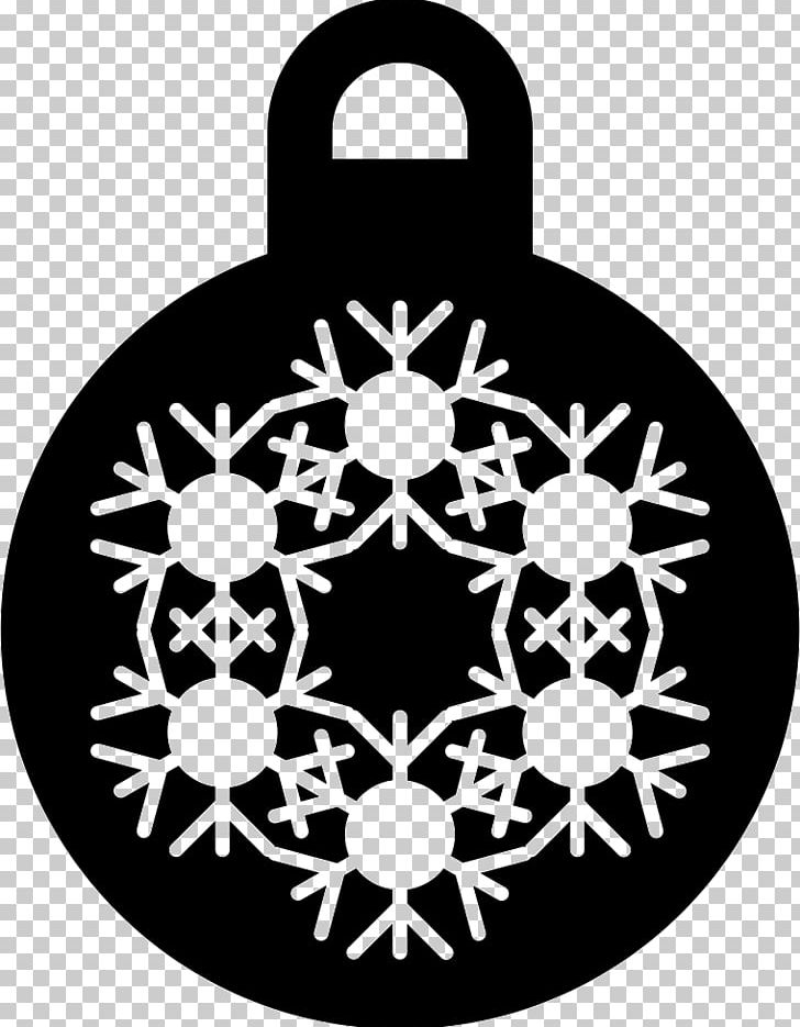 Christmas Tree Christmas Day Computer Icons PNG, Clipart, Ball, Bauble, Black, Black And White, Bombka Free PNG Download