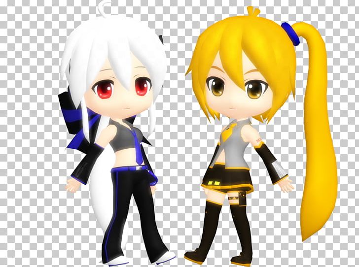 Haku MikuMikuDance Hatsune Miku Art Kagamine Rin/Len PNG, Clipart, Action Figure, Anime, Art, Cartoon, Chibi Free PNG Download