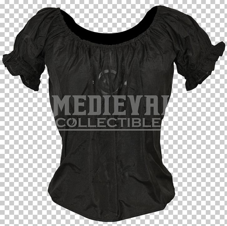 T-shirt Blouse Shoulder Black M PNG, Clipart, Black, Black M, Blouse, Clothing, Joint Free PNG Download