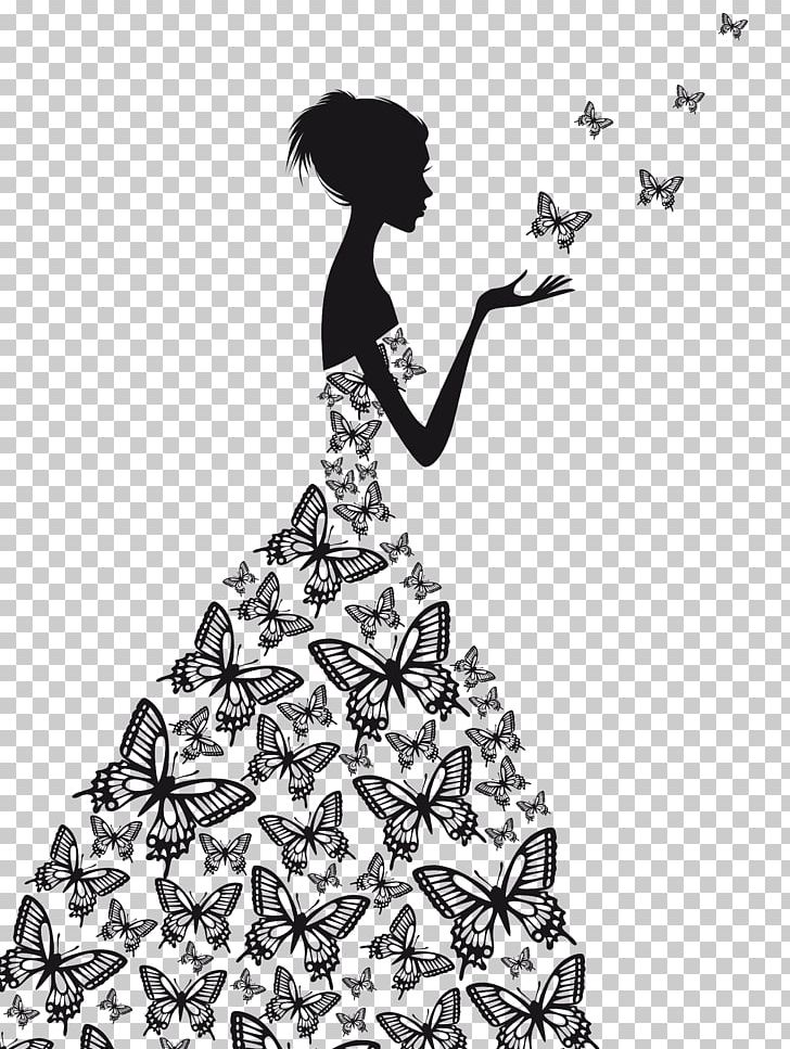 Butterfly Stock Photography Illustration PNG, Clipart, Artwork, Business Woman, Butterflies, Fashion Design, Fashion Illustration Free PNG Download