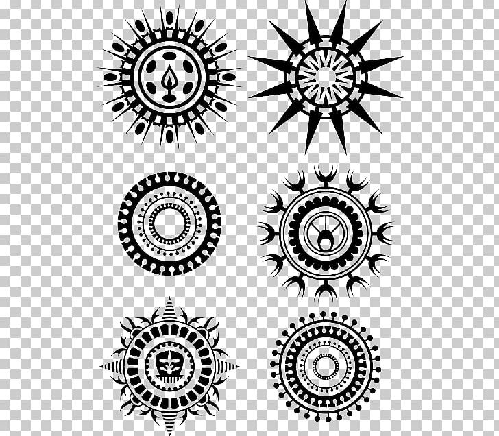 Tattoo Polynesia Circle PNG, Clipart, Art, Black And White, Circle, Education Science, Flower Free PNG Download
