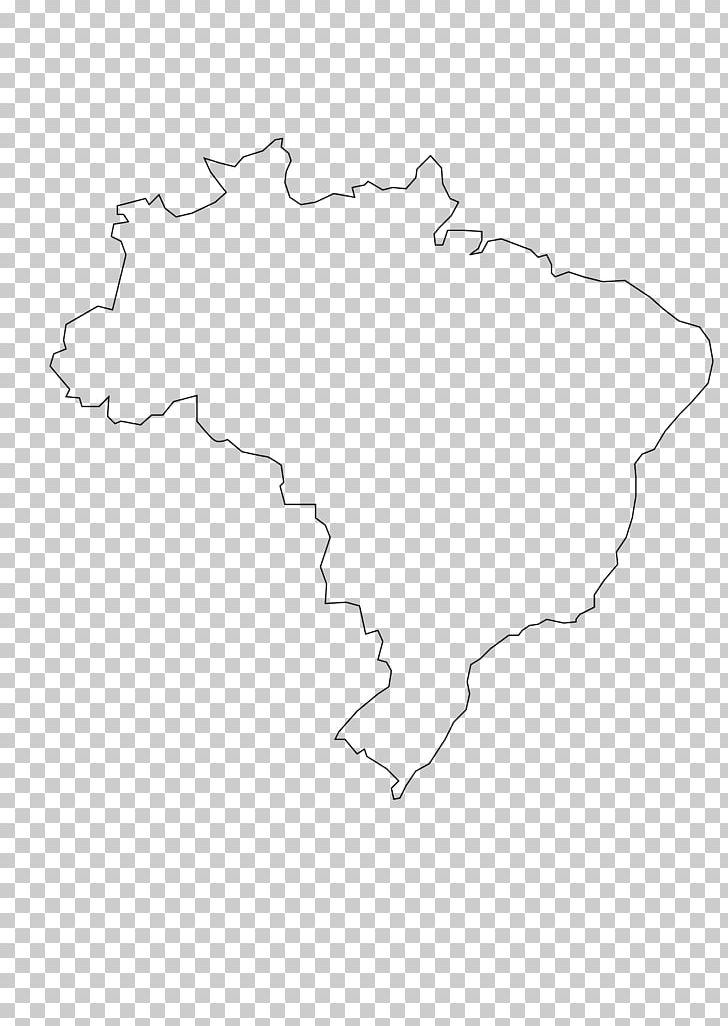 Brazil Map PNG, Clipart, Angle, Area, Black And White, Blank Map, Brazil Free PNG Download