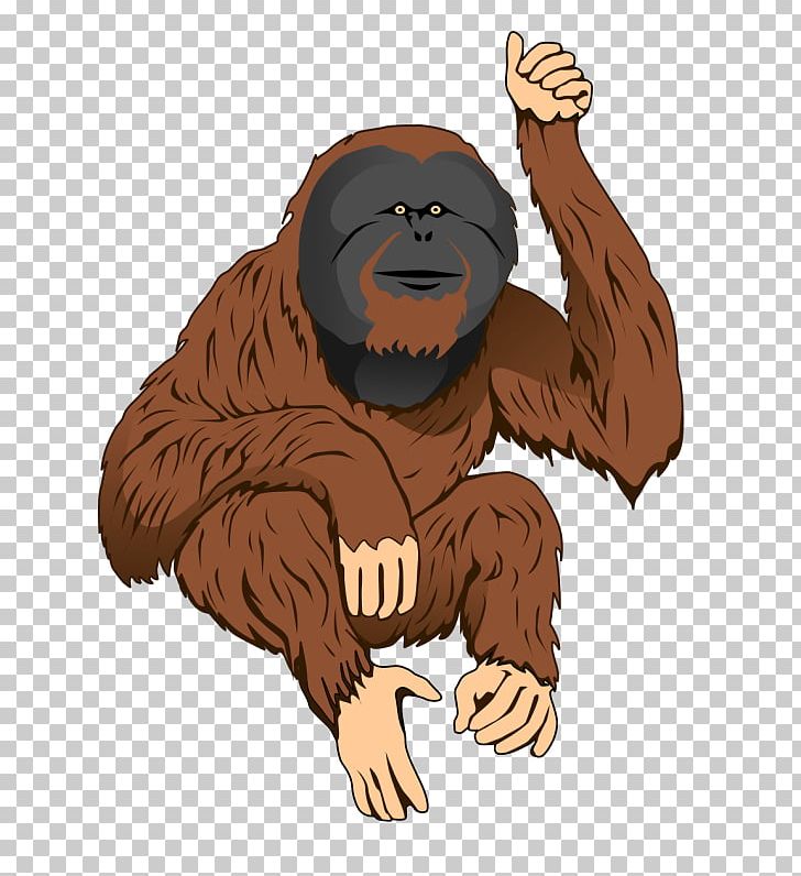 Ape The Orangutan Bornean Orangutan PNG, Clipart, Alien, Ape, Art, Bear, Bigfoot Free PNG Download