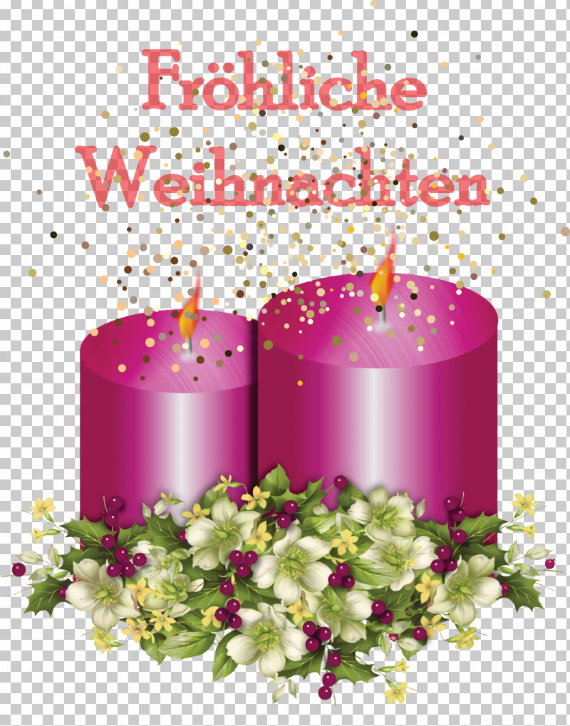 Frohliche Weihnachten Merry Christmas PNG, Clipart, 20 Candles, Beeswax, Candelabra, Candle, Candle In Glass Christmas Free PNG Download