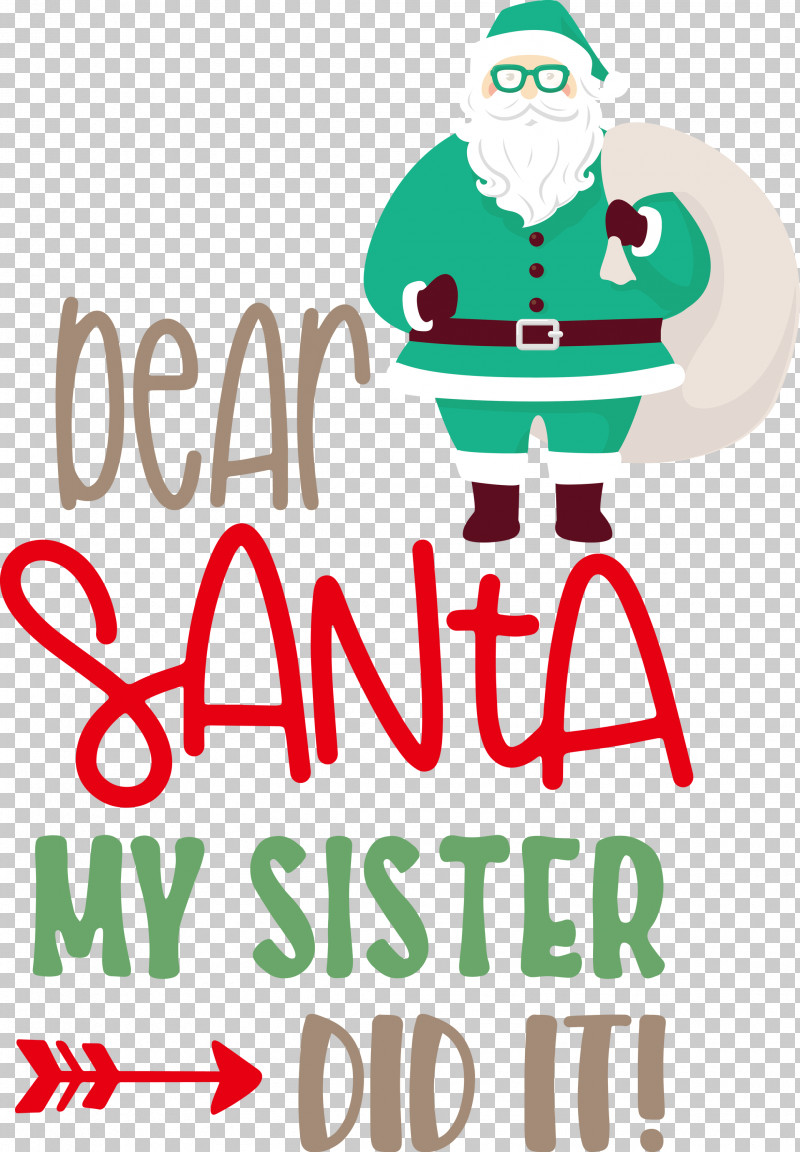 Dear Santa Christmas Santa PNG, Clipart, Behavior, Character, Christmas, Christmas Day, Christmas Decoration Free PNG Download