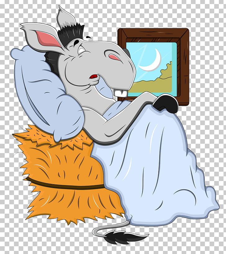 Cartoon Sleep In Non-human Animals Donkey PNG, Clipart, Animals, Animation, Art, Baby Sleep, Baby Sleeping Free PNG Download
