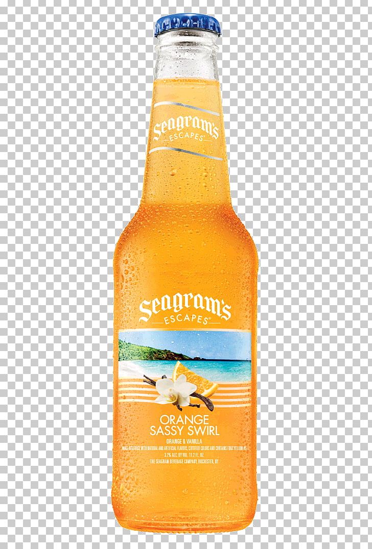 Orange Drink Seagram Wine Cooler Orange Soft Drink PNG, Clipart, Alcoholic Drink, Beer, Beer Bottle, Bottle, Crush Free PNG Download