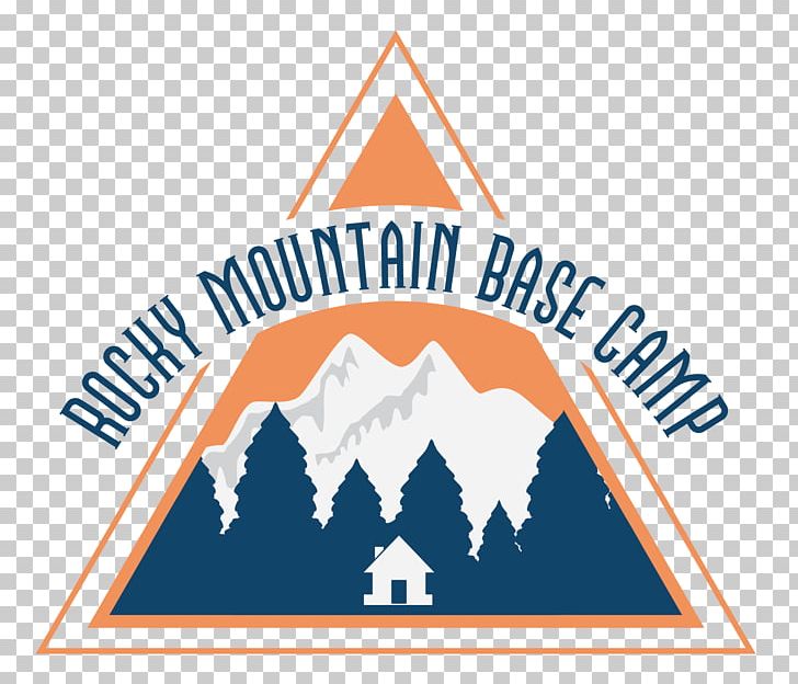Rocky Mountain Base Camp House Custom Home Log Cabin Logo PNG, Clipart, Area, Base Camp, Blue, Brand, Camp Free PNG Download