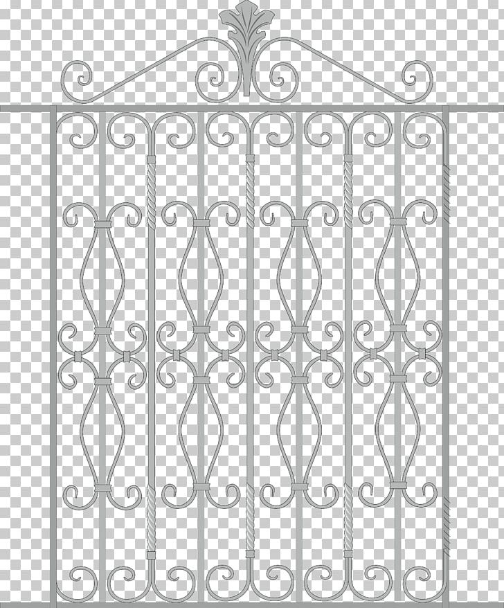 Iron Fence Euclidean PNG, Clipart, Angle, Area, Artworks, Black And White, Circle Free PNG Download