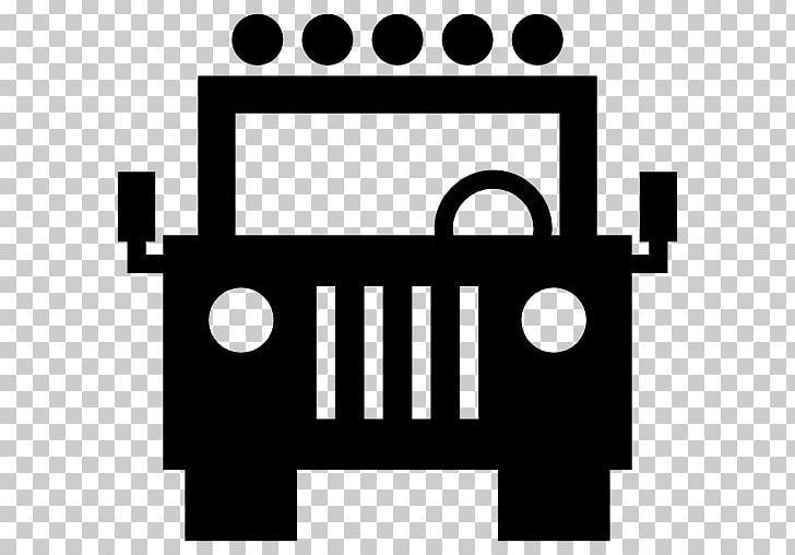 Jeep Wrangler Car Vehicle Computer Icons PNG, Clipart, Angle, Area, Black, Black And White, Brand Free PNG Download