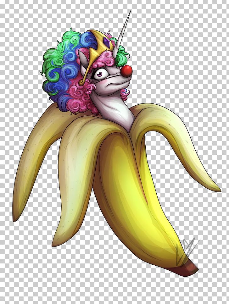 Princess Celestia Banana Clown Drawing PNG, Clipart, Artist, Banana, Blushing, Cartoon, Clown Free PNG Download