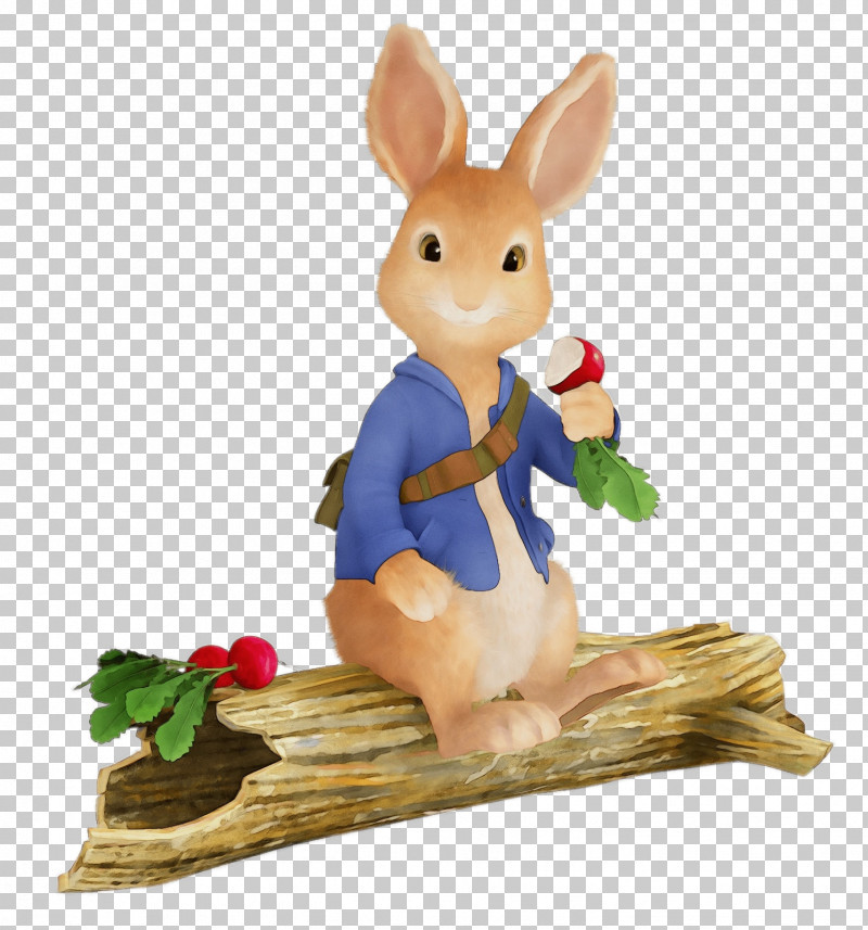 Easter Bunny PNG, Clipart, Animal Figure, Animation, Easter Bunny, Figurine, Grass Free PNG Download